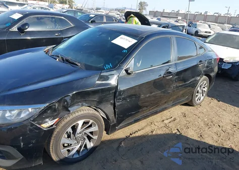 2017 Honda Civic Ex z USA, uszkodzony, nr VIN 2HGFC2F75HH519233